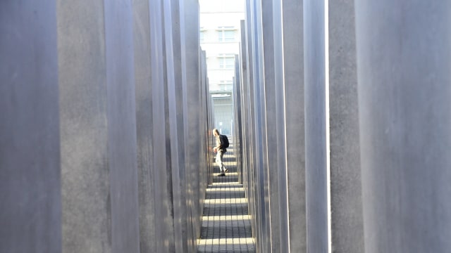 Berlin Holocaust Memorial. (Foto: Tomy Wahyu Utomo/kumparan)