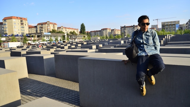 Berlin Holocaust Memorial. (Foto: Tomy Wahyu Utomo/kumparan)