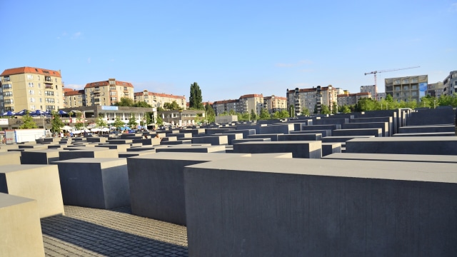 Berlin Holocaust Memorial. (Foto: Tomy Wahyu Utomo/kumparan)