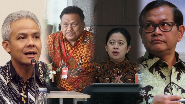 4 Politisi PDIP yang disebut terima uang E-KTP. (Foto: Fitra Andrianto, Irfan Adi Saputra, Garin Gustavian Irawan, Yudhistira Amran Saleh/kumparan)