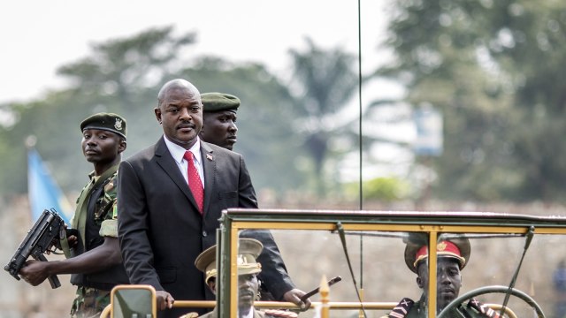 Presiden Burundi Pierre Nkurunziza. (Foto: AFP/Marco Longari)