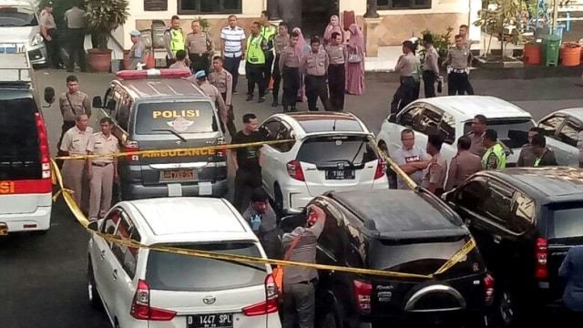 Anggota Polres Karawang bunuh diri di Mobil. (Foto: Dok. Humas Mabes Polri)