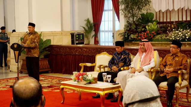 Jokowi dan Pangeran Khalid dari Arab Saudi (Foto: Yudhistira Amran Saleh/kumparan)