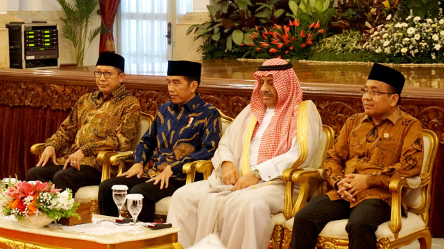 Jokowi dan Pangeran Khalid dari Arab Saudi (Foto: Yudhistira Amran Saleh/kumparan)