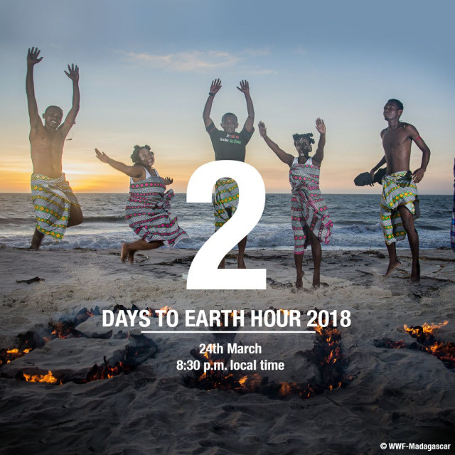 2 Days to go Earth Hour 2018