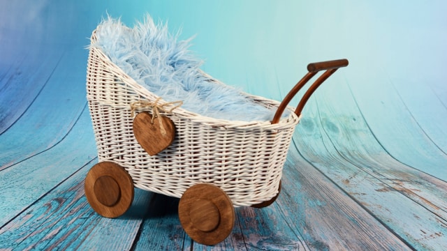 Kereta bayi (stroller). (Foto: Pixabay)