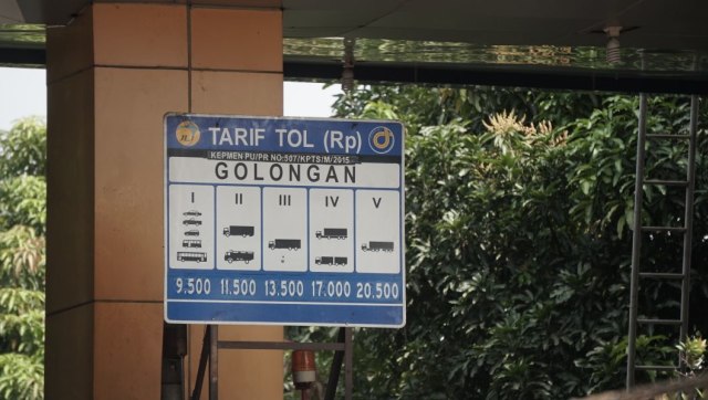 Ilustrasi penggolongan tarif tol. (Foto: Nugroho Sejati/kumparan)
