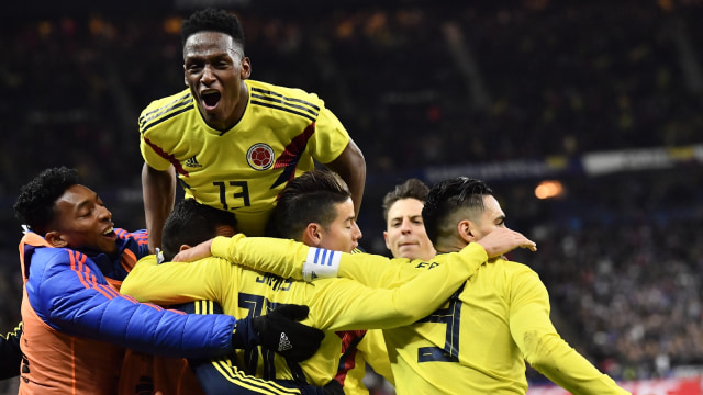 Prancis vs Kolombia (Foto: Christophe Simon/AFP)