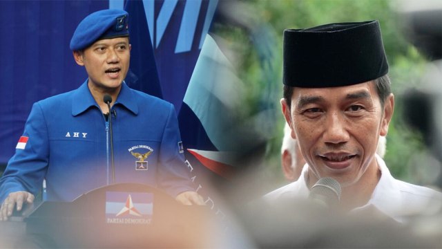 AHY dan Jokowi (Foto: Puti Cinintiya/kumparan, Biro Pers Setpres.)