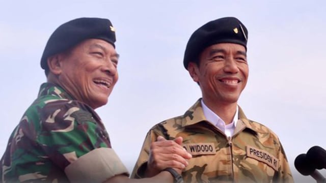 Jokowi dan Moeldoko (Foto: Dok.  Biro Pers Setpres)