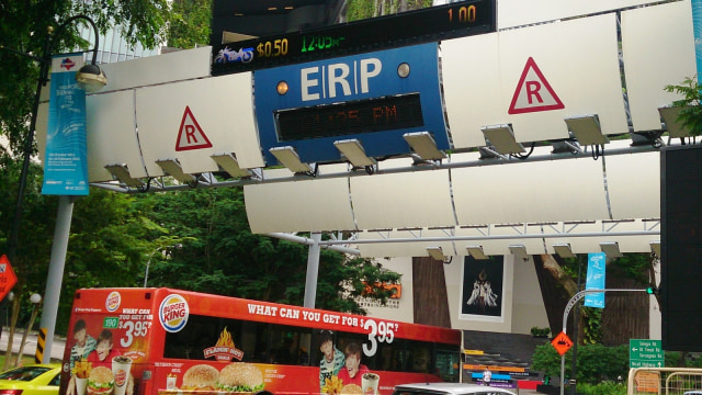 Electronic Road Pricing. (Foto: Wikimedia Commons)