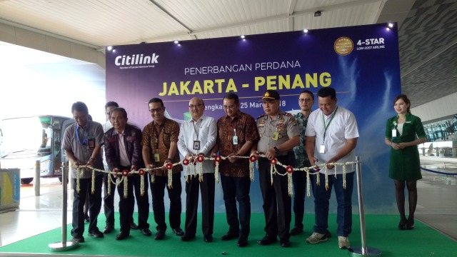 Peresmian Penerbangan Citilink Jakarta-Penang (Foto: Andari Novianti/kumparan)