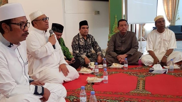 Doa bersama di KBRI Riyadh. (Foto: Dok. KBRI Riyadh)