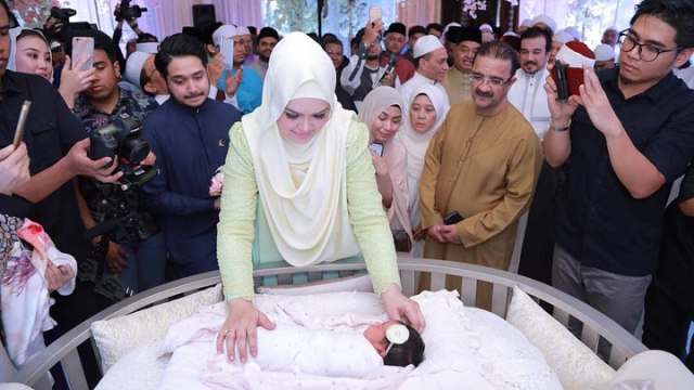 Aqiqah anak Siti Nurhaliza. (Foto: Instagram @ctdk)