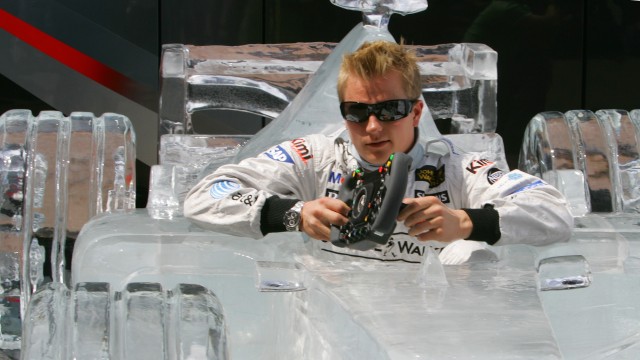 The Iceman, Kimi Raikkoenen. (Foto: DAMIEN MEYER / AFP)