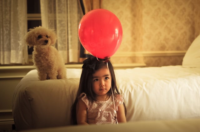Anak Perempuan dan Balon (Foto: Pixabay)