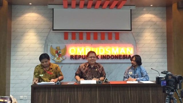 Rilis ombudsman RI. (Foto: Paulina Herasmaranindar/kumparan)