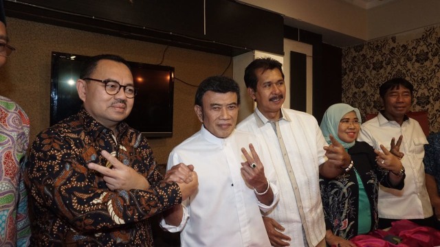 Dukungan Rhoma Irama untuk Sudirman Said-Ida  (Foto: Fitra Andrianto/kumparan)