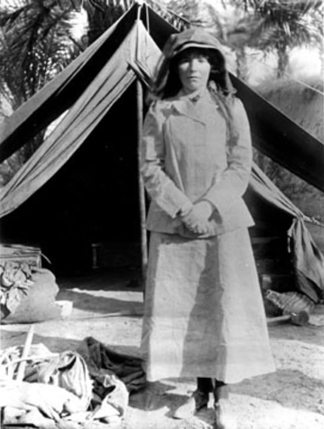 Gertrude Bell arkeolog Inggris. (Foto: Wikimedia commons.)