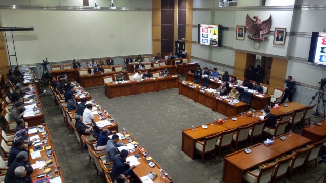 Rapat Kerja Jaksa Agung dan Komisi III DPR RI (Foto: Fahrian Saleh/kumparan)