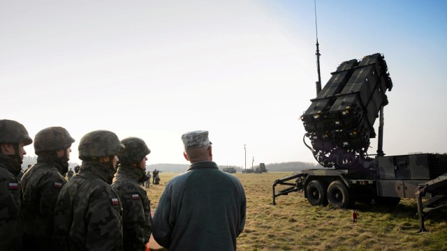 Sistem Pertahanan Rudal Patriot. Foto: REUTERS/Franciszek Mazur/Agencja Gazeta