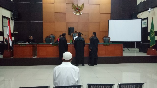Sidang dr Ryan Helmi di PN Jakarta Timur. (Foto: Nabilla Fatiara/kumparan)