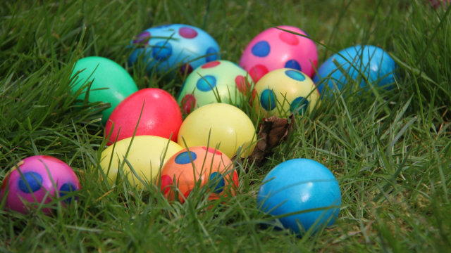 Telur paskah. (Foto: Wikimedia commons)