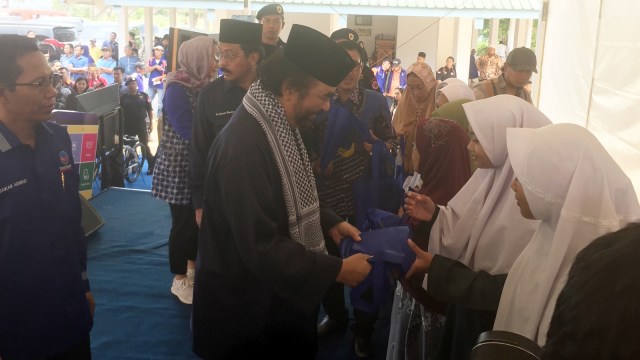 Surya Paloh Sosialisasi Alquran Digital (Foto: Luthfan Darmawan/kumparan)