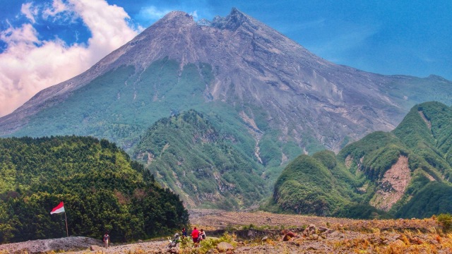 Gunung Merapi. (Foto: Flickr/Romade123)