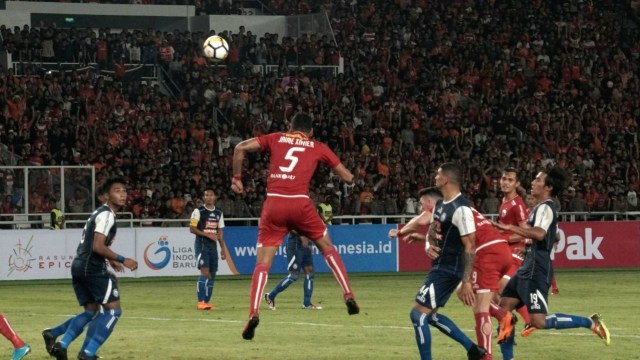 Persija Jakarta vs Arema FC. (Foto: Nugroho Sejati/kumparan)