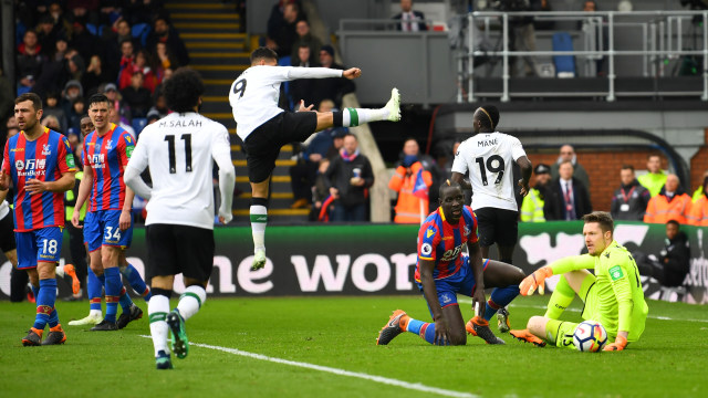 Laga Palace vs Liverpool. (Foto: REUTERS/Dylan Martinez)