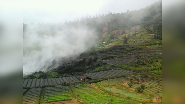 Sebagai ilustrasi: Kawah Sileri Gunung Api Dieng Meletus Freatik Foto: BNPB