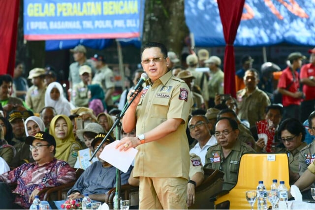 Apel Siaga Bencana HUT ke-14 Tagana Indonesia (Foto: Dok: Bambang Soesatyo)