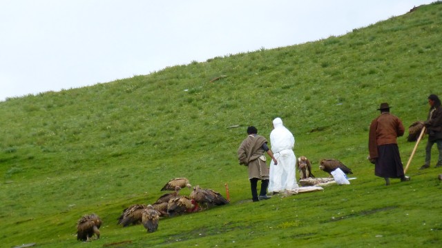 Bukit tempat dilaksanakan Sky Burial (Foto: Flickr / pablo troncoso)