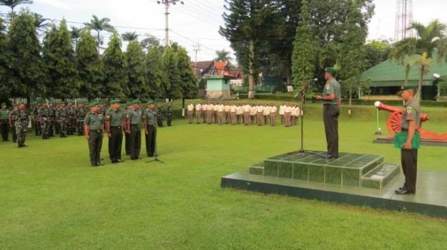 Kenaikan Pangkat Adalah Wujud Penghargaan Pada Prajurit
