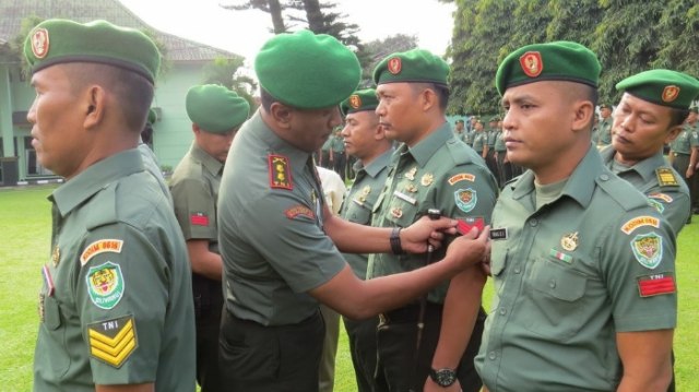 Kenaikan Pangkat Adalah Wujud Penghargaan Pada Prajurit (1)