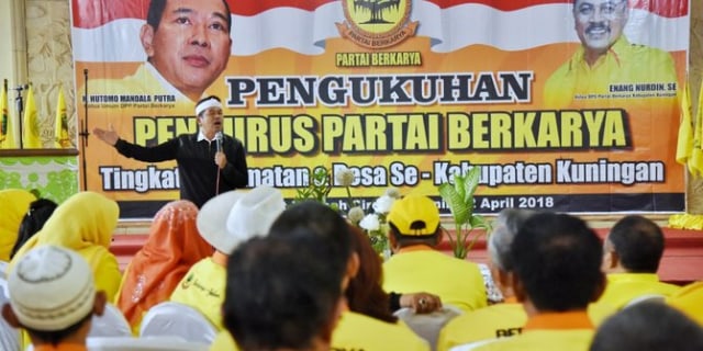 Partai Besutan Anak Soeharto Resmi Dukung Pasangan Deddy Mizwar-Dedi Mulyadi