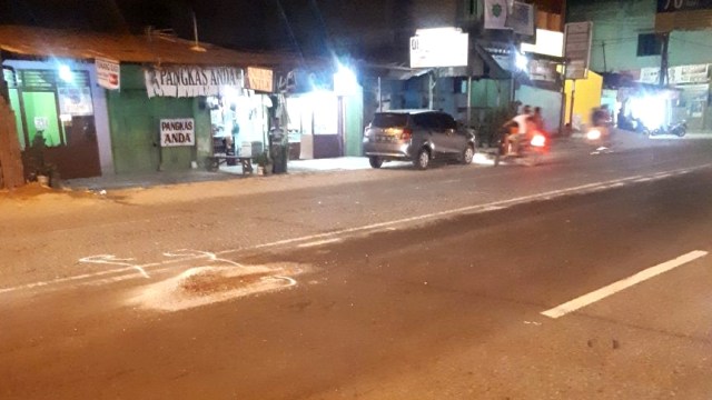Lokasi kecelakaan truk di Medan. (Foto: Dok. Polsek Medan Sunggal)