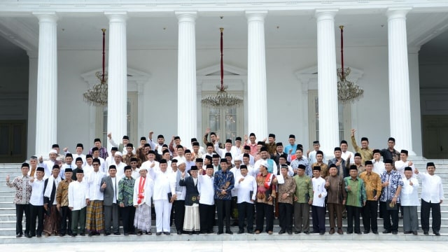 Jokowi bersama Ulama Jawa Barat. (Foto: Dok.Biro Pers Setpres)