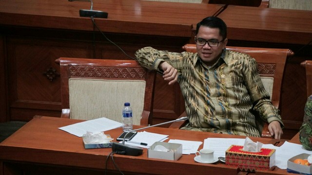 Politisi PDIP Komisi III DPR RI Arteria Dahlan. (Foto: Iqbal Firdaus/kumparan)