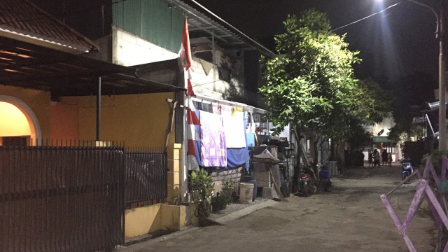 Kondisi rumah Hesti Sutrisno di Pamulang. (Foto: Raga Imam/kumparan)