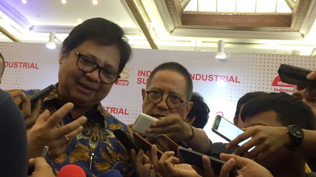 Menteri Perindustrian, Airlangga Hartarto. (Foto: Siti Maghfirah/kumparan)