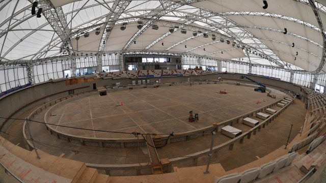 Velodrome Rawamangun (Foto: ANTARA/Sigid Kurniawan)