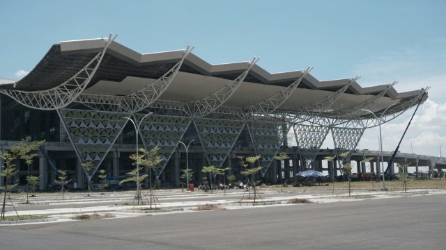 Pembangunan Bandara Kertajati, Majalengka. (Foto: Iqbal Firdaus/kumparan)