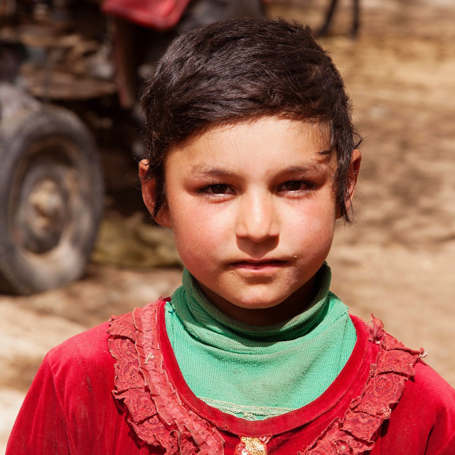 Anak kecil di suku Tajik. (Foto: Flickr/Dreamer Lai)