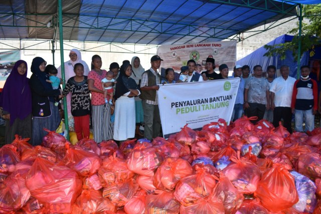 Bantu Warga Tanjung, IZI Salurkan Bantuan Lewat LKBPT