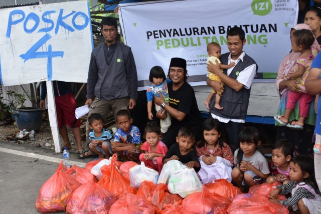 Bantu Warga Tanjung, IZI Salurkan Bantuan Lewat LKBPT (1)