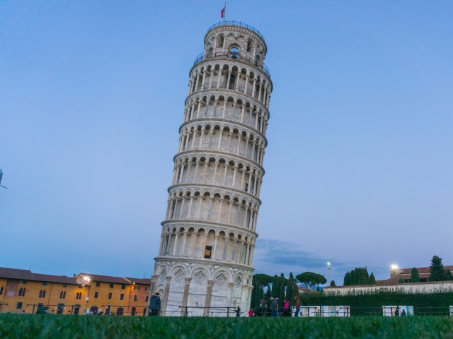 Menara Pisa miring. (Foto: Flickr/IKYN)