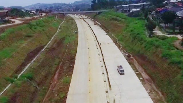 Jalan Tol Batang-Semarang beroperasi saat Lebaran. (Foto: Dok. Jasa Marga)