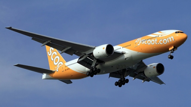 Ilustrasi pesawat maskapai Scoot Airlines. (Foto: Wikimedia Commons)